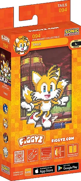 SONIC THE HEDGEHOG (MODERN) FIGGYZ MAGNET COLLECTIBLE TAILS 11 CM